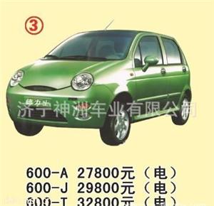 德力士绿色款轻型电动汽车