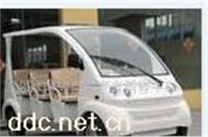 博瑞昌白色时尚简约电动观光车
