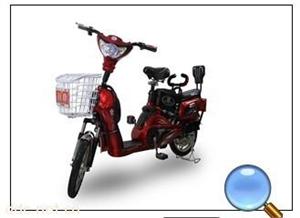 陕西讯鹿金五简易款电动自行车
