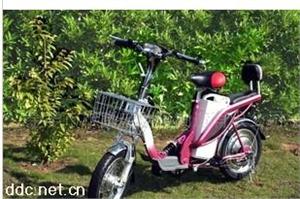 雄鹰250W花仙子粉色电动自行车