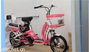 梦之爱粉色蝶之恋2代电动自行车