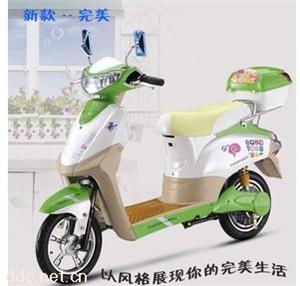 江苏女士款绿色清新完美电动摩托车