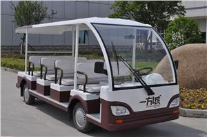 海南11座企鹅电动游览车