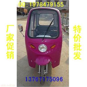 封闭式电动三轮车 全封闭三轮电动车 老年代步电动车