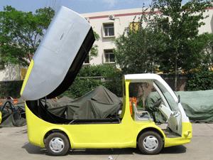 成都伊莱维克电动垃圾搬运车