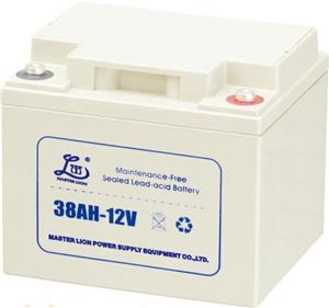 寿命特长12V38AH雄狮UPS蓄电池