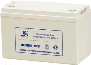 寿命特长12V100AH雄狮UPS蓄电池