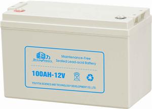 三年保用驱动力免维护电池12V100AH