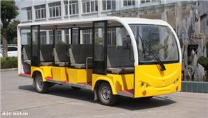 景区代步电动封闭式观光车