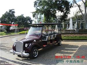 琼海八座电动会所老爷车|酒店观光车