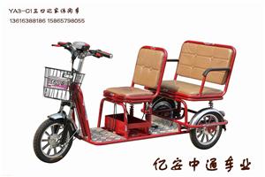 可三口之家出行的电动三轮车