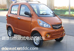 厂家推荐 铁壳悦悦小型电动四轮车