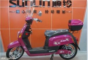 珠海顺铃16寸48V酷酷时尚电动自行车