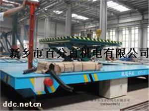 KPT-5T液压升降带升降台的轨道平车