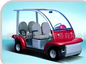 洋城春天考拉系列红色款4座电动高尔夫球车