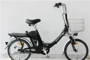 龙跃18寸时尚轻便铝合金电动自行车