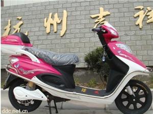 千家乐新动力粉色电动摩托车
