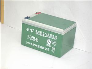 山东鲁宝电动助力车专用蓄电池