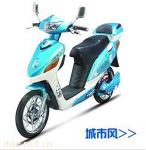 民基机车城市风KDY-TDR206蓝色电动自行车