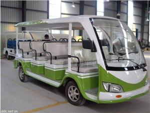 重庆伊莱维克11座绿色电动观光车