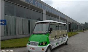 重庆伊莱维克8座绿色电动观光车
