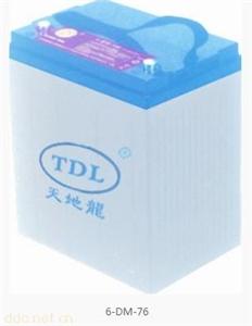 天地龙6-DM-76高尔夫球车蓄电池