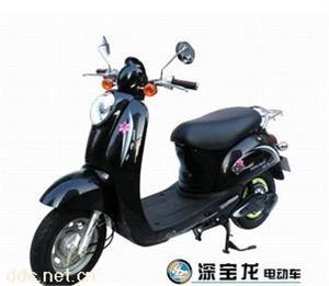 深宝龙黑色小龟王电动摩托车